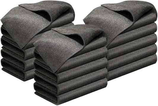 Fliwos Thickened Magic Cleaning Cloth, 2026 New Reusable Glass Wiping Cloths, Streak Free Cleaning Cloths, Multipurpose Microfiber Cleaning Rags Towels for Kitchen, Window and Car Glass (15, 8×12 in)