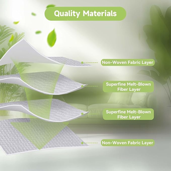 20-Pack Vacuum Bags for Airrobo T20+/T25+/T30+/GT21 Vacuum Robot Replacement Parts, Disposable Large Capacity Dust Bags