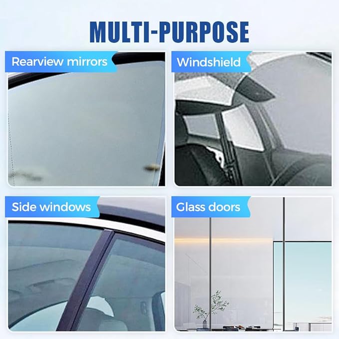 2026 New Handheld Glass Oil-Film Remover, Car Glass Oil Film Cleaner for Improved Visibility, Automotive Oil Film Cleaning Brush, Universal Glass Cleaning Wipe Board (1PCS)