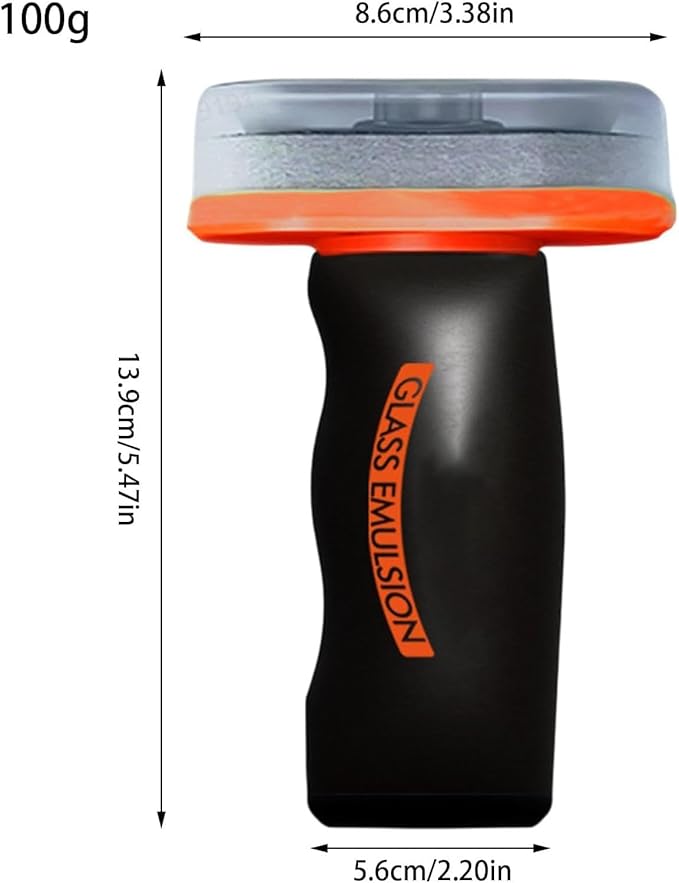 Windshield, Windshield Oil Remover, 2026 New Upgrade Glass Cleaning Automotive Oil Film Cleaning Brush, Glass Emulsion Improves Visibility for Safe Driving for Auto Workshop Gear (3)