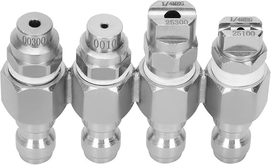 4 Way Rod Nozzle suitable for 2-3 GPM Rod Pressure Washer Nozzle