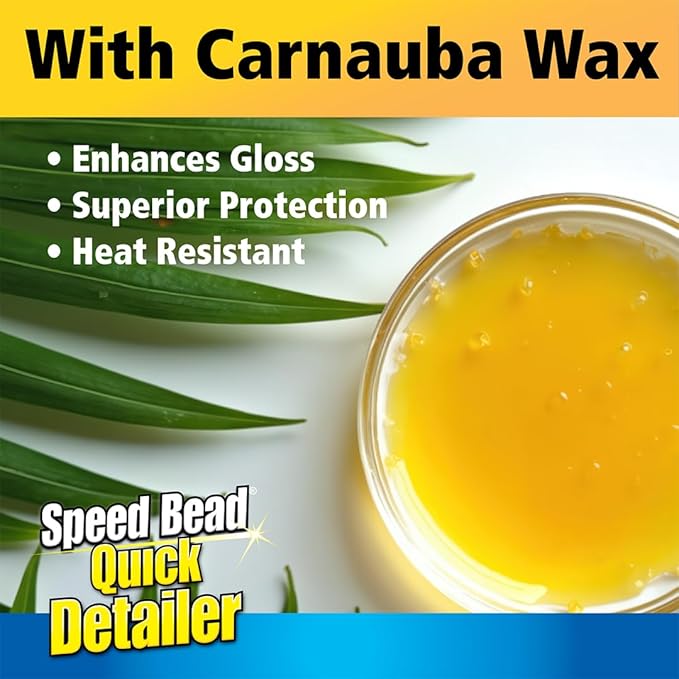 Stoner Car Care 92354-4PK Speed Bead Quick Detailer Spray – Fast Detail Spray for Dust, Smudges and Light Contaminants – Enhances Gloss and Slickness With Carnauba Wax – 22 fl oz (Pack of 4)