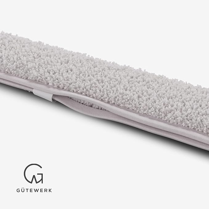 GÜTEWERK 2× Microfibre Cloths – Accessory for 11" Squeegee – Lint-Free, Streak-Free Cleaning for Car, Home, Kitchen, Windows & Glass – Cloths Only, Squeegee NOT Included