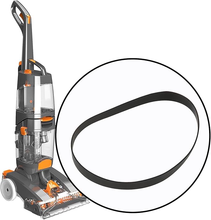2pcs Carpet Cleaner Belt 1913578100 331x12.8mm Compatible with Vax W85-PP-T W85-PL-T