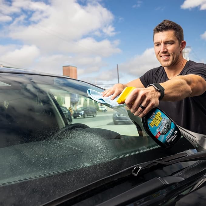 Invisible Glass 92163-6PK Premium Glass Cleaner Spray for Car Windshields and Windows, Automotive and Home Window Cleaner, Streak-Free, Ammonia-Free, Tint-Safe – 16 fl oz (Pack of 6)