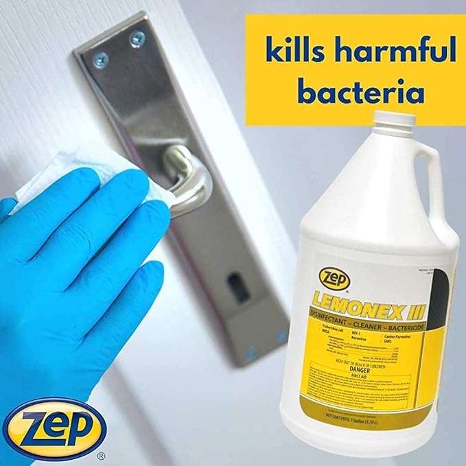 Zep Lemonex III Disinfectant Cleaner (Case of 4)