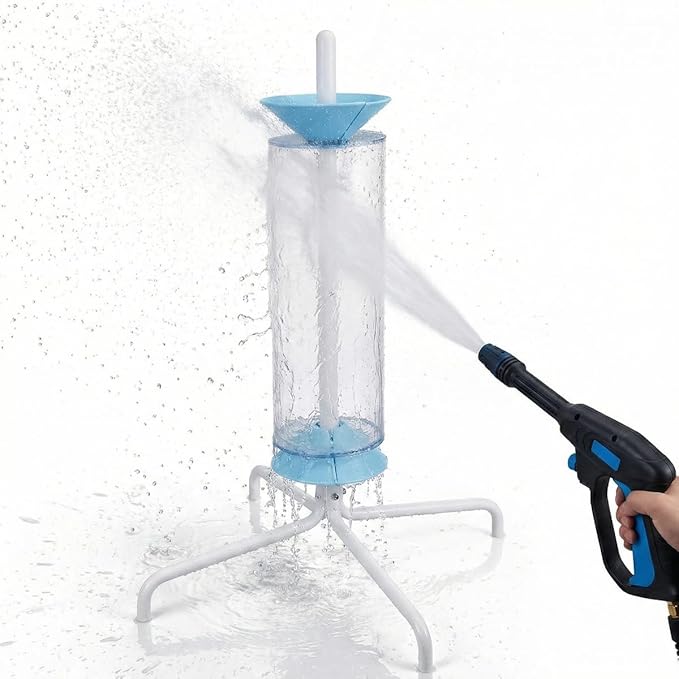 Pool Filter Cleaner Stand for 3 4 6 Inch Filters - Universal Quick Cleaning Stand, Saves Time and Effort in Swimming Pool Maintenance
