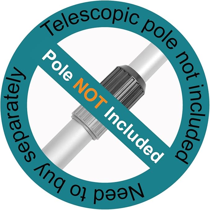 14" Pool Pollen Net - Pool Skimmer Net Rake, Strong Aluminum Frame, Ultra Fine Mesh Nets for Cleaning & for Sand, Silt, Leaves, Remove The Finest Debris