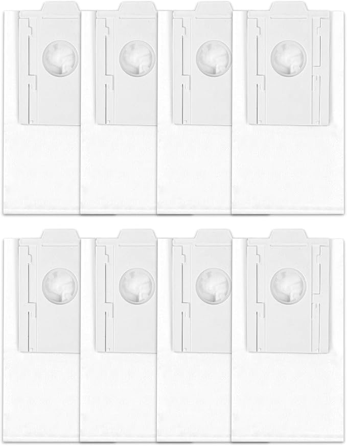 Dust Bags Replacement VCA-RDB95 for SAMSUNG Jet Bot AI+ / Jet Bot+ / Bespoke Jet Bot Combo AI Vacuum Clean Station, Jet Bot Vacuum Dust Bag Accessories Parts 8 Pack