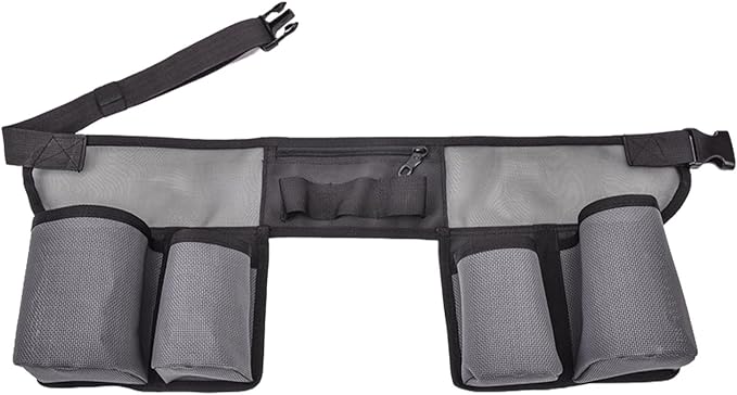 Cleaning Apron Belt - Multipurpose Heavy Duty Logic Station, Utility Pouch Costume, Tool Holster, Fabric Accessory Case Sets | for Scissors Bottle Brush Women Men Home Garden Hotel Work