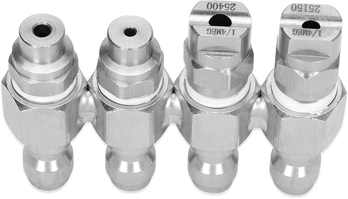4 Way Rod Nozzle suitable for 6 GPM Rod Pressure Washer Nozzle