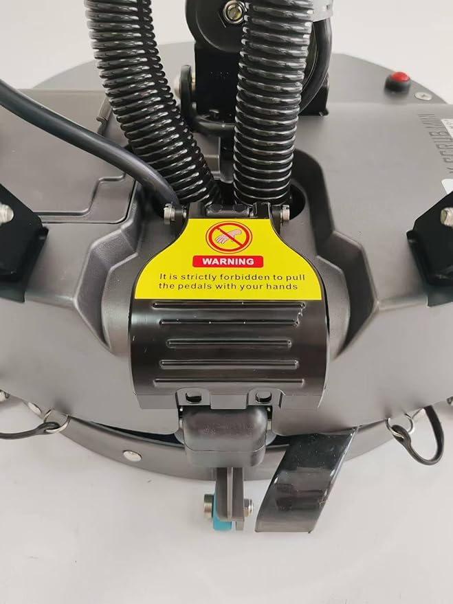 X-Scrub® Mini 11" Commercial Grade Automatic Floor Scrubber | Forget the mop and get in all the tight spots with the X-Scrub Mini. Efficiently scrubs the floor and leaves it dry.