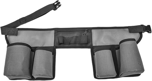 Window Cleaning Belt Adjustable Breathable Tool Belt with Multiple Pockets for Men Women Utility for Cleaning Tools Gardening Accessories Handy Organiser for Home and Professional Use