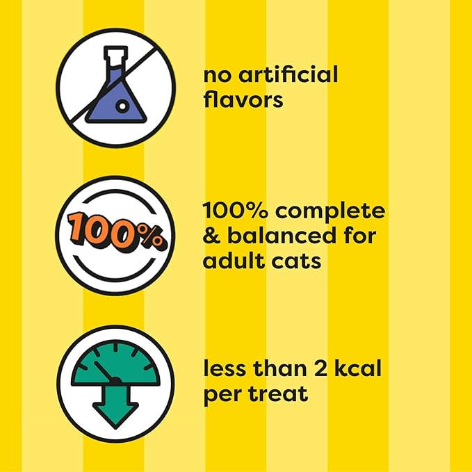 Temptations Cat Treats Classic Crunchy and Soft Cat Treats, Tasty Chicken Flavor, 6.3 oz. Pouch (Pack of 10)