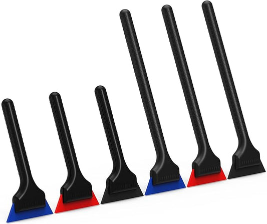 EHDIS Window Tint Tools Mini Quarter Window Squeegee Kit Different Hardness Small Squeegee for Installing Window Film,Vinyl Wrap Tools for Car Wrapping,Window/Mirrors Cleaning