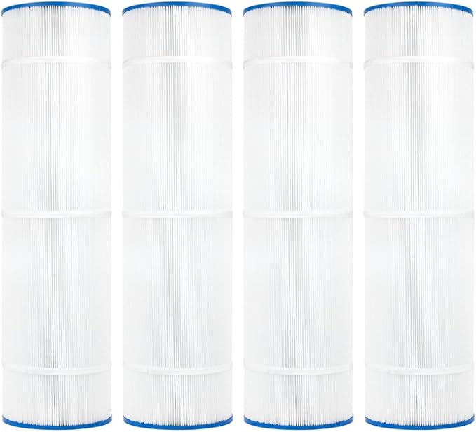 Clear Choice Pool Spa Filter 7.00 Dia x 26.06 in Cartridge Replacement for Pentair Clean & Clear Plus 420 Aladdin 20503, [4-Pack]