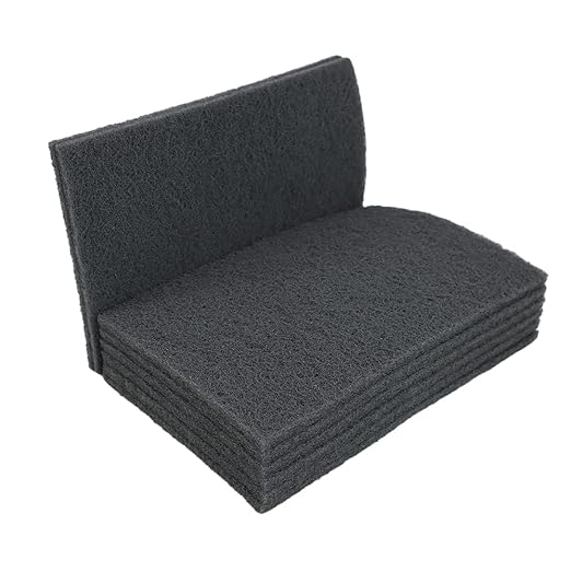 6"x9" Automotive Scuff Pad 8 Pack (7448) - 8 Gray(Ultra Fine), Wet/Dry Reusable Scuffing Pad for Paint Prep, Sanding - Auto Body, Woodworking & Handicrafts