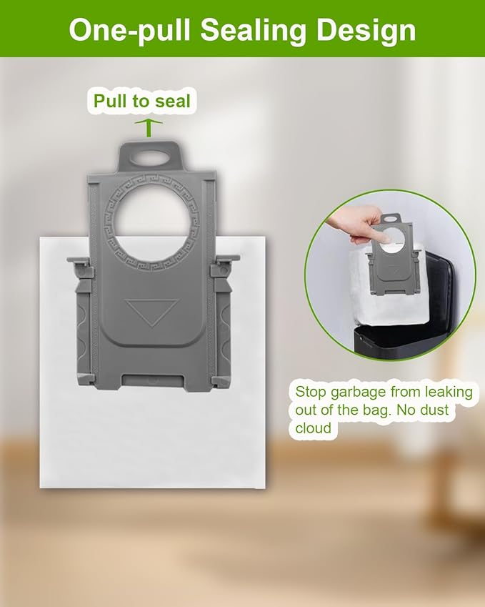 ApexOne 10 Packs Vacuum Dust Bags for Roborock S8 Pro Ultra/ S8+/ S7 Max Ultra/ S7 MaxV Ultra/ Q5+/ Q7+/ Q7 Max+/ Q5 Pro+/ Q8 Max+ Clean Base Automatic Dirt Disposal Cleaners, 3L Large Capacity