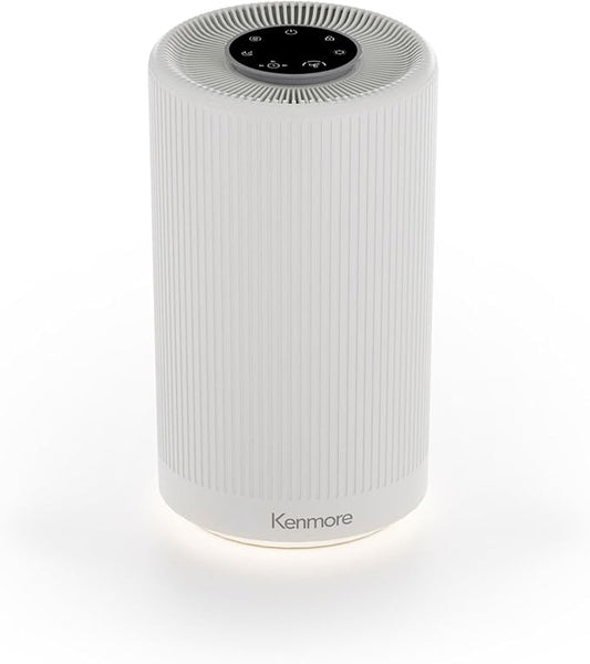 Kenmore PM1005 Air Purifier with H13 True HEPA Filter, Covers Up to 850 Sq.Foot, 25db SilentClean 3-Stage HEPA Filtration System for Office & Bedroom