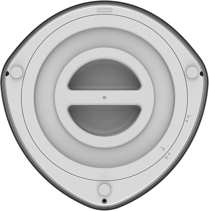 GermGuardian Airsafe+ XL Intelligent Air Purifier for Home, Wildfire Smoke, Pollen, Odors with HEPA Pure Filter, UV-C, Air Quality Indicator, for Large Rooms 1680 sq. ft, 20”, Gray/White, AC3200