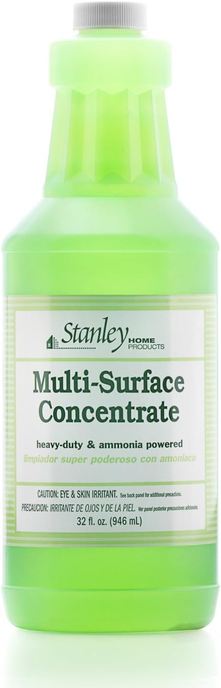 STANLEY HOME PRODUCTS Try-It Premium Multi-Surface Cleaner Concentrate - Professional All-Purpose Floor, Countertop & Tile Cleaner For Cleaning Vinyl, Ceramic and Grout (1 Pack)
