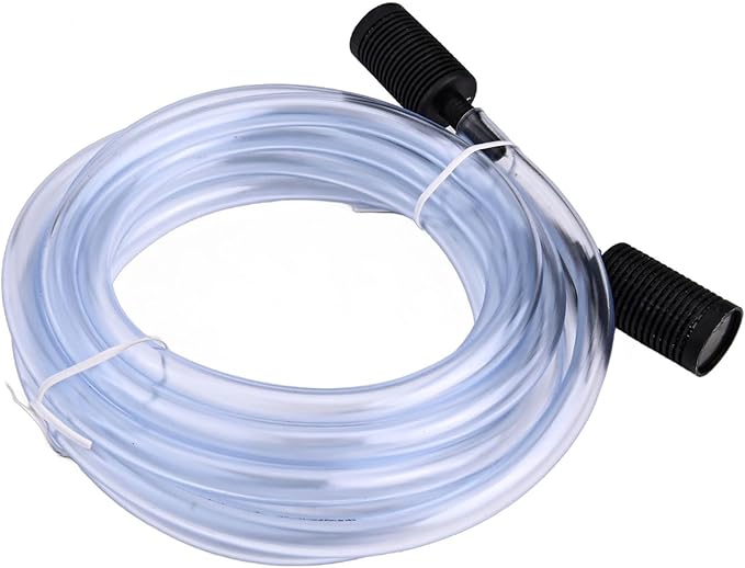 High Pressure Washer Siphon Hose and Filter Set Spray for Soap Application 2 Filters, Compatible with Most Outdoor Cleaning Equipment White/Black Plastic Construction