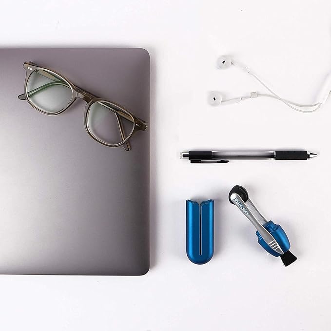 CarbonKlean Peeps Eyeglass Lens Cleaner - Efficient and Durable Carbon Microfiber Technology - Exclusively Used by NASA - 500 Uses (Injected Pink)