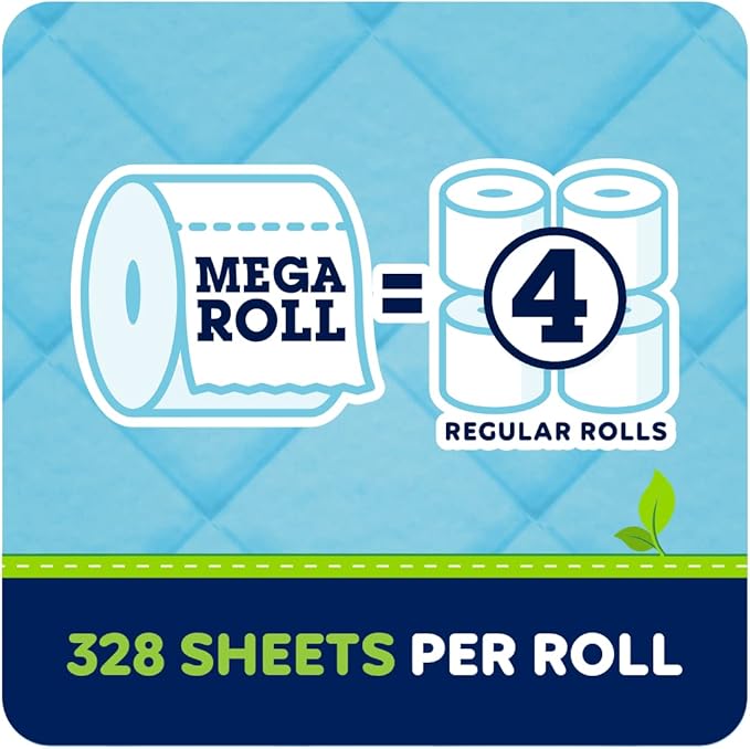 Quilted Northern Ultra Soft & Strong Toilet Paper, 6 Mega Rolls