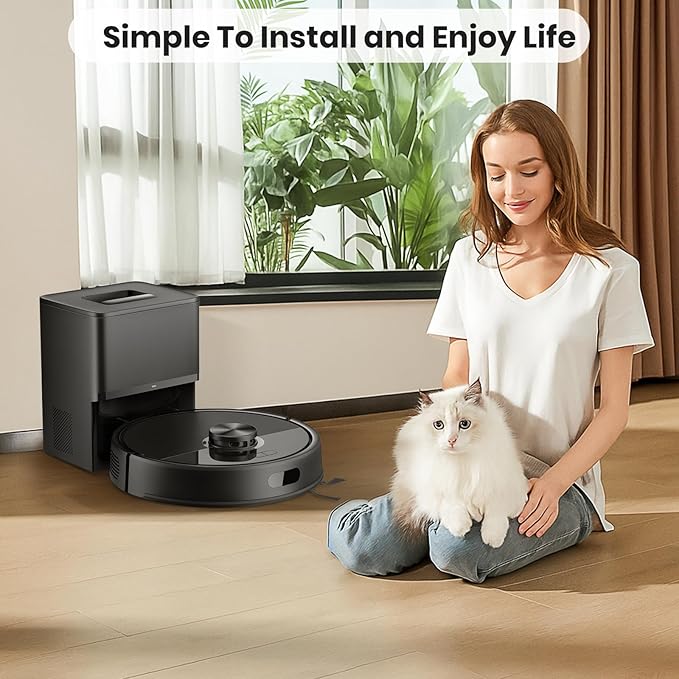 20-Pack Q7 M5+, Q5+ Replacement Dust Bags for Roborock Q5 Max+, Q5 Pro+, S8,S7 Pro Ultra, S7MaxV Ultra, S8+, Q7,Q8 Max+, Q10 S5+,Q10 X5+ Vacuum Bags for Roborock, Disposable Dust Bags