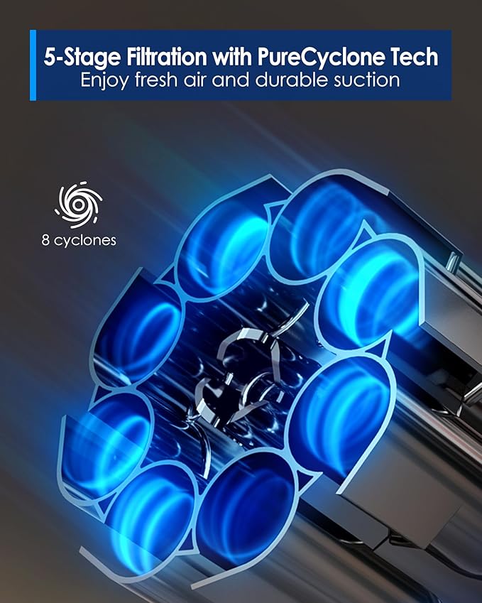 Tineco Floor ONE Switch S7 Wet Dry Vacuum Cleaner, Smart Floor Washer Multi-Function, Self-Cleaning, Extended Battery Lifespan 65Min Runtime, ZeroTangle Brush Dual-Edge Cleaning, Whole-House Cleaning