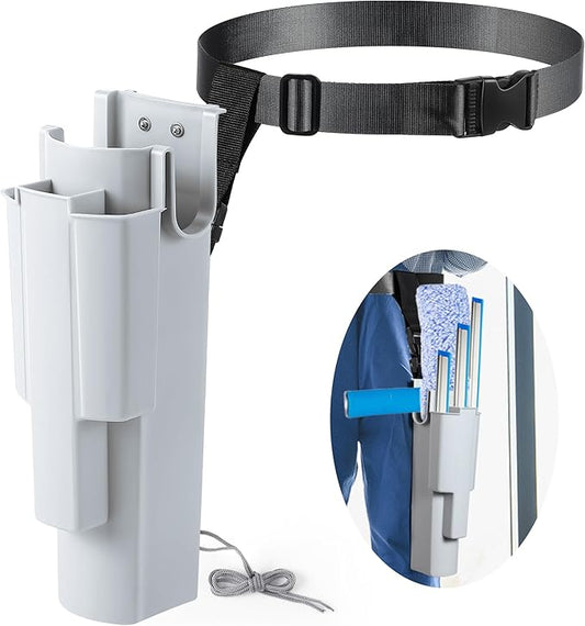 Feekoon Window Cleaning Holster with Belt, Detachable Side Bucket on a Belt, Squeegee Holder Tool Belt, Carry Multiple Tools on Your Waist, Window Cleaning Tools Kit Ideal for Window Cleaners