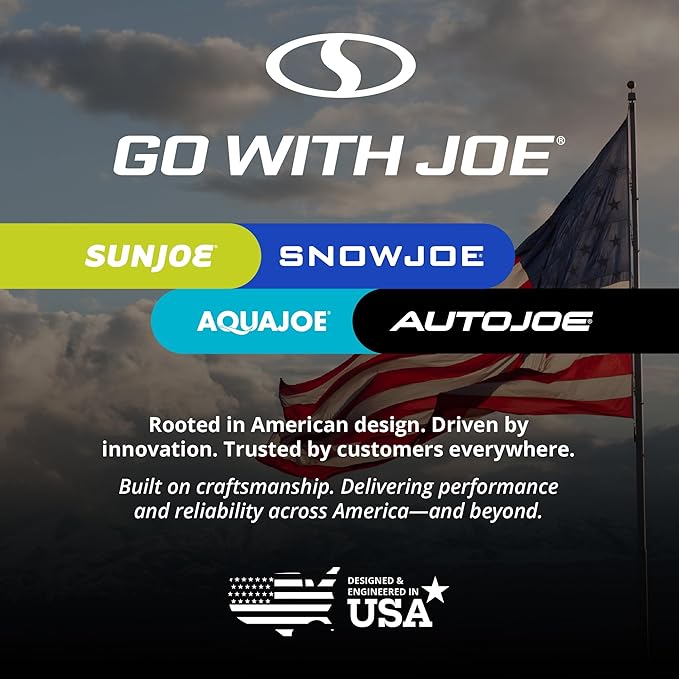 Sun Joe Electric Pressure Power Washer, Heavy-Duty 2500 Max PSI (2030 PSI PWMA Rated), Cleaning Machine for Patios, Decks, & Sidewalks, Safety First GFCI Power Cord, w/Dual Soap Tanks, SPX3000