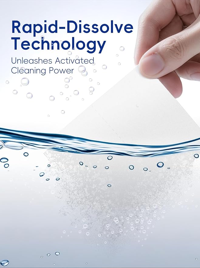 Laundry Detergent Sheets – 60 Loads - Quick Dissolve, No Residue - Lightweight, Eco-Friendly & Travel Size Laundry Sheets - Linen