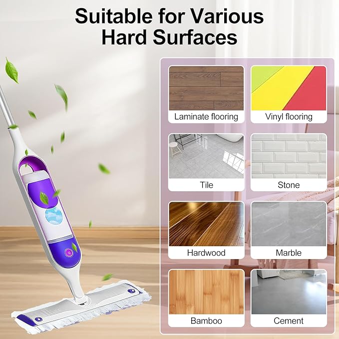 25 Pack 5X Cleaning Power Mop Pads for Swiffer Power Mop, Disposable Power Mop Pad Refills, 14-Layer Thickened, Quick-Absorb, No Residue, for All Finished Floors