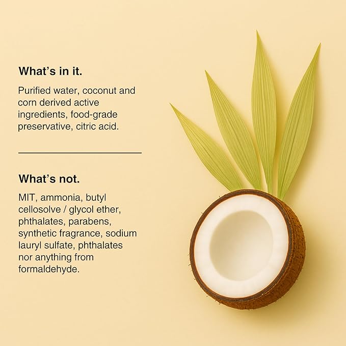 Public Goods Glass Cleaner Refill | Refill Concentrate for Windows, Mirrors, Glass Surfaces | Cruelty Free, Paraben Free, Vegan Friendly | 3 Pack - 24 Oz Diluted