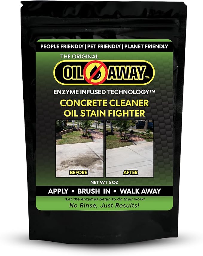 Driveway Cleaning Starter Kit | Fight Stains | Brighten Driveway | Dry Powder