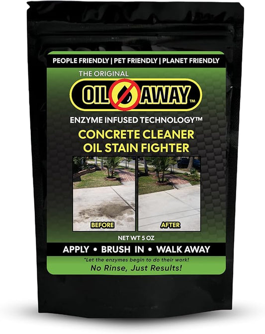 Driveway Cleaning Starter Kit | Fight Stains | Brighten Driveway | Dry Powder