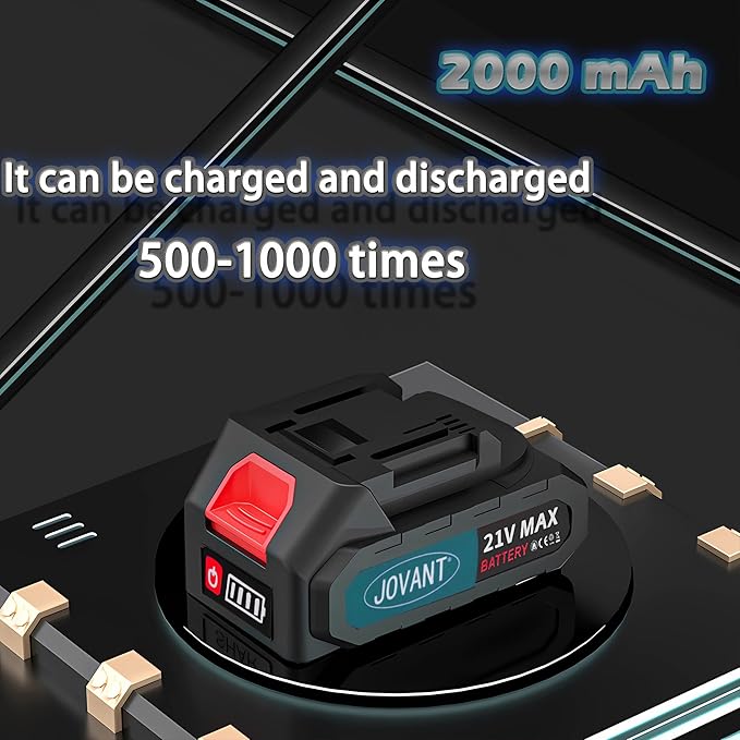 Cordless Mini Chainsaw, 6 Inch Handheld Electric Chainsaw with 1 Battery, Portable Lightweight Power Saw for Tree Trimming, Branch Pruning, Wood Cutting, Gardening and Yard Work