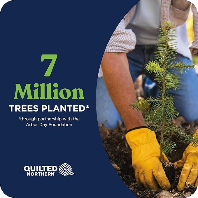 Quilted Northern Ultra Soft & Strong Toilet Paper, 32 Mega = 128 Regular Rolls, 5X Stronger, White, 2-Ply, Premium Toilet Tissue