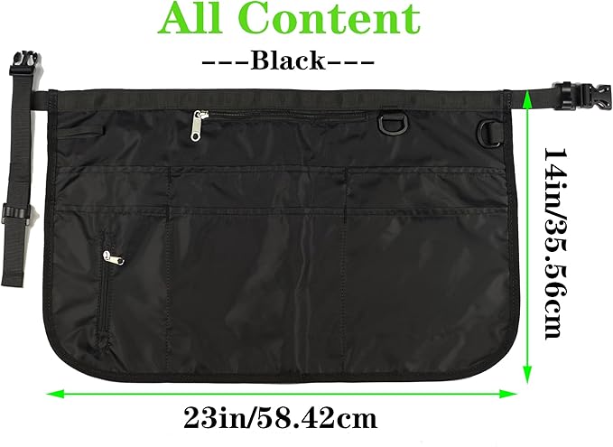 Cleaning Caddy Apron for Women with 7 Pockets, Professional Waterproof Housekeeping Work Apron