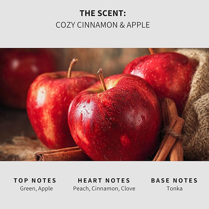 Luxury Floor Cleaner, Scented Mop Soap Concentrate | Hard Floor Cleaner for Tile, Vinyl, Laminate, LVP & Sealed Hardwood | Low-Foam, Streak-Free | 36 oz | Cozy Apple & Cinnamon