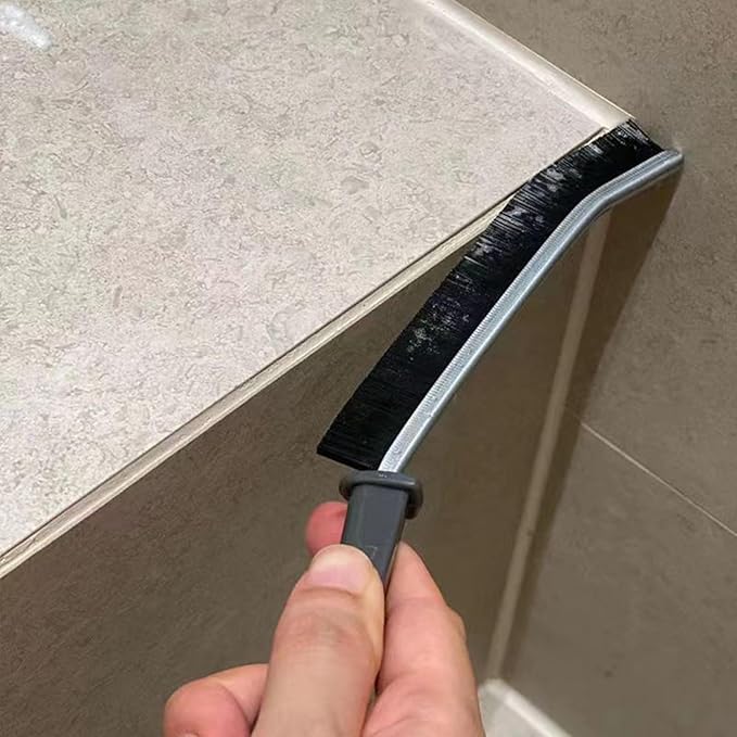 Gap Cleaning Brush, Hard-Bristled Crevice Cleaning Brush, Dead Corners Multifunctional Brushes, Bathroom Crevice Gaps Cleaning Brush, Groove Cleaning Brushes for Shutter Kitchen Bathtubs Tiles (3PCS)