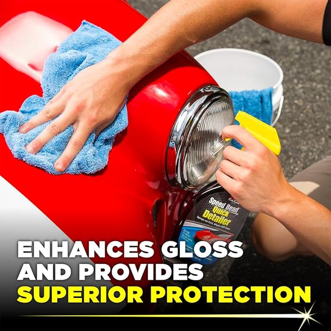 Stoner Car Care 92354-6PK Speed Bead Quick Detailer Spray – Fast Detail Spray for Dust, Smudges and Light Contaminants – Enhances Gloss and Slickness With Carnauba Wax – 22 fl oz (Pack of 6)