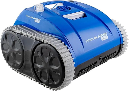 (All-New 2025) POOL BLASTER CX-300 Cordless Robotic Pool Cleaner for Smaller Inground & Above Ground Pools, 2.5 Hr Runtime, Wall Climbing, Smart Navigation, Rechargeable, Lightweight Robot Pool Vacuum