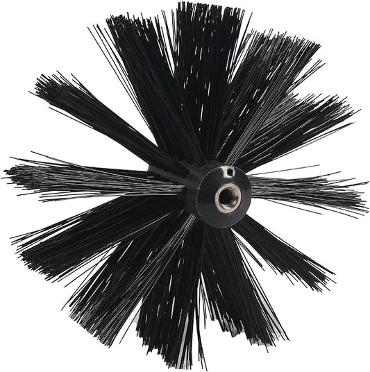 ‌AOGYikang 6” Chimney Brush Head - Heavy-Duty Cleaning Brush Head, 150mm/6in Dryer Vent Cleaner Brush Head, 6-Inch Cleaning Brush Head for Fireplace, Vent Pipe