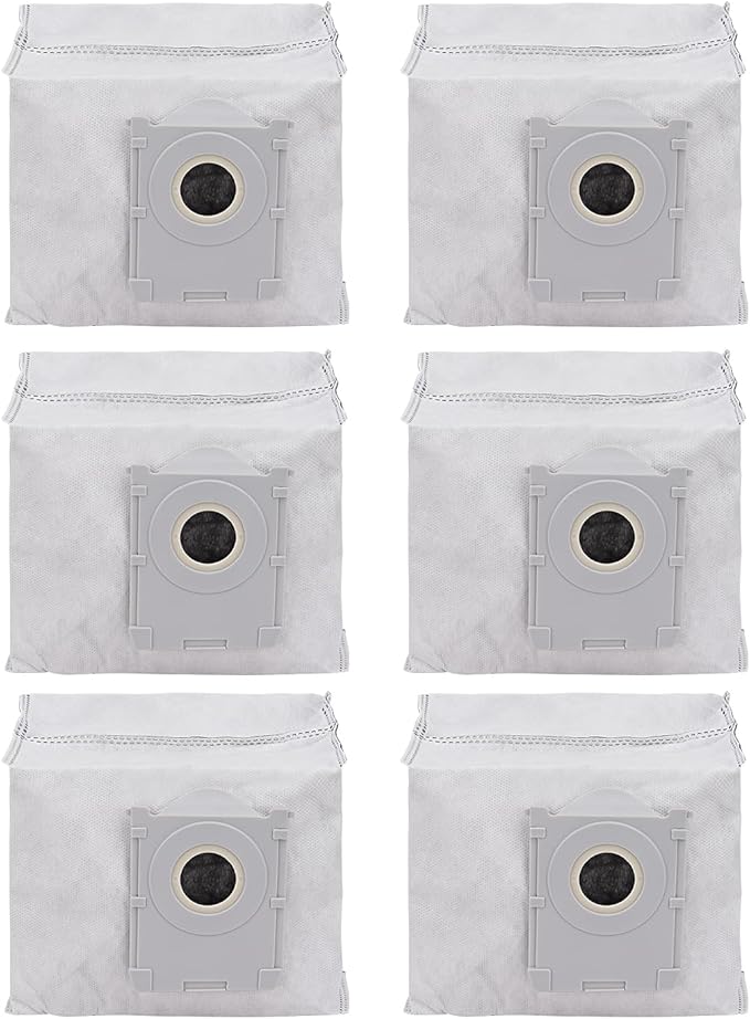 X11 Vacuum Bags for ECOVACS DEEBOT X11 Pro Omni/X11/X11 Pro Robot Vacuum Cleaner - Disposable Replacement Dust Bag Vacuum Cleaning Accessories Part（6Pack)