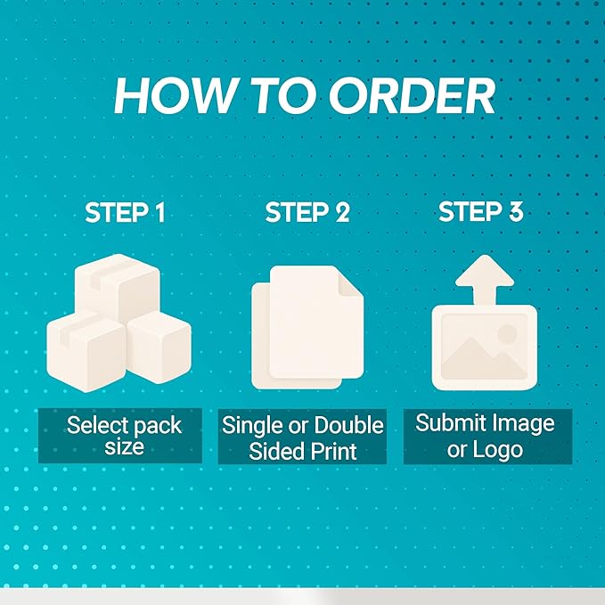 Ships Next Day, Made in USA - Customizable Microfiber Cleaning Cloth - Perfect Eyeglass Cleaner Promotional Gift - Premium Microfiber Lens Wipes - Logo or Image Printed (500 Pack) Double Sided