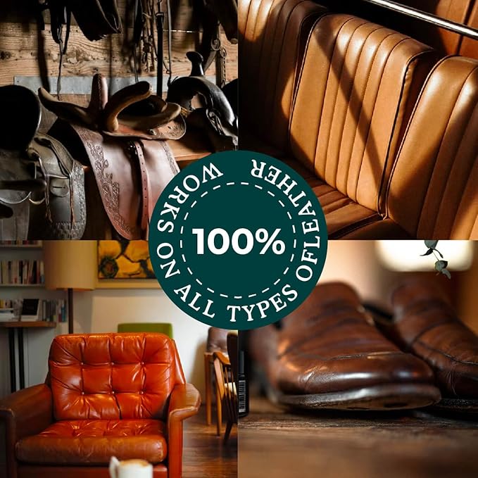 Clyde's™ Leather Cleaning Foam | Quick Foaming Leather Cleaner for Furniture, Auto Interior, Tack, Shoes and Accessories | Stain and Dirt Removal | Does Not Require Dilution, Ready to Use