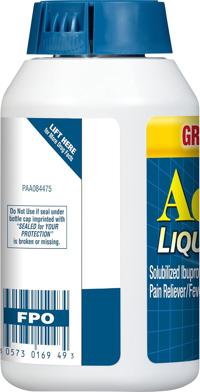Advil Liqui-Gels Pain Reliever and Fever Reducer, Pain Medicine for Adults with Ibuprofen 200mg for Headache, Backache, Menstrual Pain and Joint Pain Relief - 200 Capsules, Advil PM Ibuprofen - 2 Ct