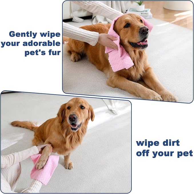 80 Pack Microfiber Cleaning Cloth Roll Reusable Paper Towels 12"x12" Tear Away Cloth,Absorbent Dish Rags for House Kitchen,Wash Cloths,Lint Free Rags for Window Cars Cleaning Supplies